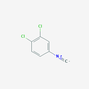 molecular formula C7H3Cl2N B167995 1,2-Dichloro-4-isocyanobenzene CAS No. 1930-84-3