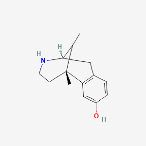 molecular formula C14H19NO B1679966 dl-Normetazocine CAS No. 25144-78-9