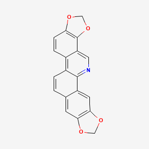 molecular formula C19H11NO4 B1679967 Norsanguinarine CAS No. 522-30-5