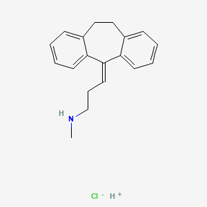 molecular formula C19H22ClN B1679972 Nortriptyline Hydrochloride CAS No. 894-71-3
