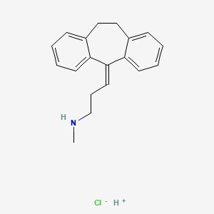molecular formula C19H22ClN B1679972 Nortriptyline hydrochloride CAS No. 894-71-3