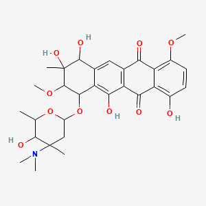 molecular formula C30H37NO11 B1679981 Nothramicin CAS No. 205752-47-2