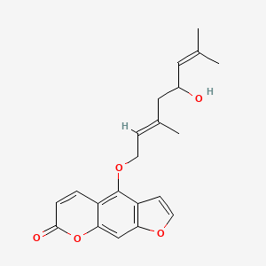 molecular formula C21H22O5 B1679982 Notopterol CAS No. 88206-46-6