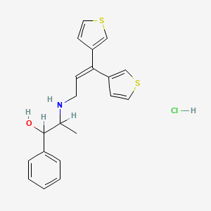 molecular formula C20H22ClNOS2 B1679986 Novocebrin CAS No. 36702-84-8