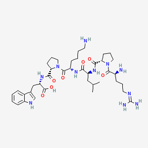 molecular formula C39H61N11O7 B1679987 Novokinin CAS No. 358738-77-9