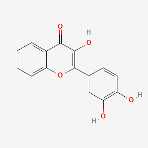 molecular formula C15H10O5 B1679992 3',4'-Dihydroxyflavonol CAS No. 6068-78-6