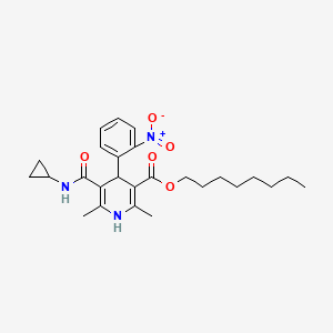 molecular formula C26H35N3O5 B1679993 NP-252 CAS No. 132031-81-3