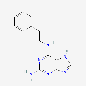 N6-Phenethyl-9H-purine-2,6-diamine