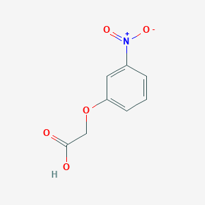 molecular formula C8H7NO5 B168002 (3-Nitrophenoxy)acetic acid CAS No. 1878-88-2