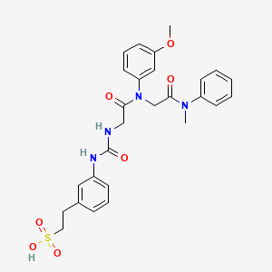 molecular formula C27H30N4O7S B1680022 RP73870 