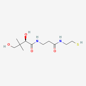 molecular formula C11H22N2O4S B1680023 Pantethein CAS No. 496-65-1