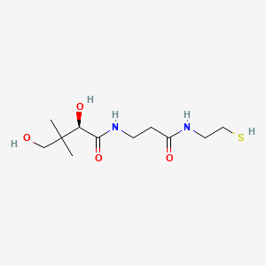 molecular formula C11H22N2O4S B1680023 Pantetheine CAS No. 496-65-1