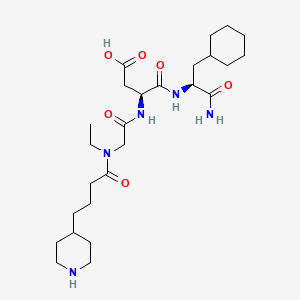 molecular formula C26H45N5O6 B1680033 Klerval CAS No. 169512-56-5