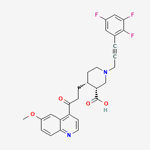 molecular formula C28H25F3N2O4 B1680034 RPR-260243 CAS No. 668463-35-2