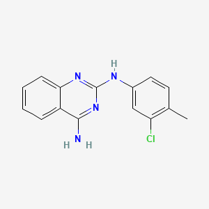 molecular formula C15H13ClN4 B1680036 RPW-24 