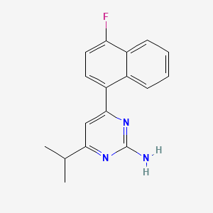 molecular formula C17H16FN3 B1680050 RS-127445 CAS No. 199864-87-4