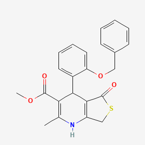 molecular formula C23H21NO4S B1680061 RS 30026 CAS No. 127683-04-9