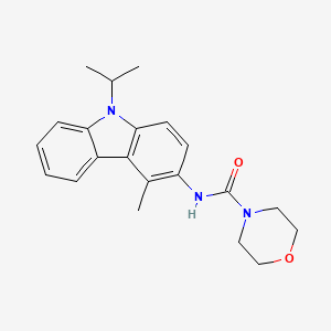 molecular formula C21H25N3O2 B1680075 Npy 5RA972 CAS No. 439861-56-0