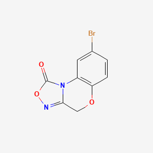 molecular formula C9H5BrN2O3 B1680093 NS-2028 CAS No. 204326-43-2