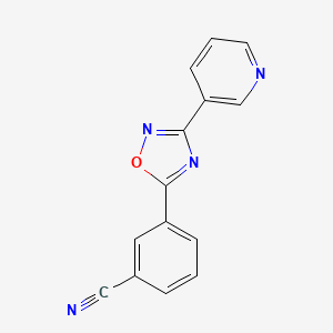 molecular formula C14H8N4O B1680106 NS 9283 