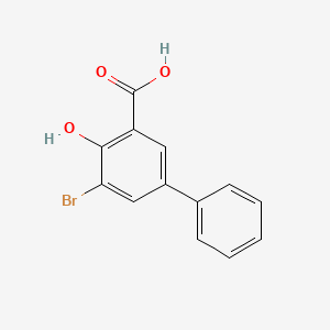 molecular formula C13H9BrO3 B1680113 AKR1C1-IN-1 CAS No. 4906-68-7