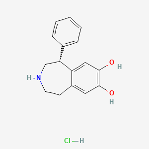 molecular formula C16H18ClNO2 B1680144 (R)-(+)-Skf-38393 hydrochloride CAS No. 81702-42-3
