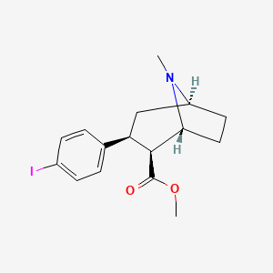 molecular formula C16H20INO2 B1680158 Iometopane CAS No. 135416-43-2