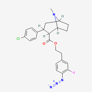 molecular formula C23H24ClIN4O2 B1680159 Rti 82 CAS No. 141782-67-4