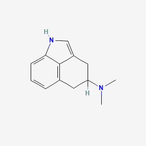 molecular formula C13H16N2 B1680171 n,n-Dimethyl-1,3,4,5-tetrahydrobenzo[cd]indol-4-amine CAS No. 73625-11-3