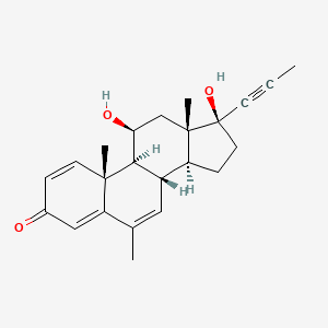 molecular formula C23H28O3 B1680172 RU28362 CAS No. 74915-64-3