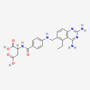 molecular formula C22H24N6O5 B1680197 NSC 184692 CAS No. 136242-98-3