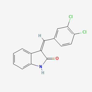 molecular formula C15H9Cl2NO B1680206 Su5201 