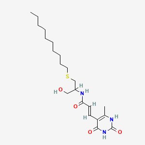 molecular formula C21H35N3O4S B1680207 NSC265473 CAS No. 61786-74-1