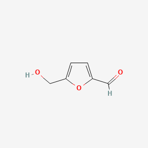 B1680220 5-Hydroxymethylfurfural CAS No. 67-47-0