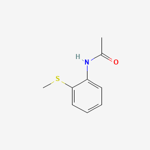 molecular formula C9H11NOS B1680221 N-(2-(Methylthio)phenyl)acetamide CAS No. 6310-41-4