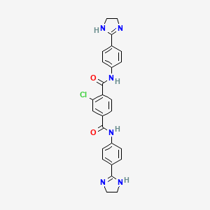 molecular formula C26H23ClN6O2 B1680229 Wander CAS No. 70-09-7