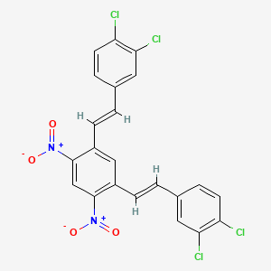 molecular formula C22H12Cl4N2O4 B1680235 NSC636819 CAS No. 1618672-71-1
