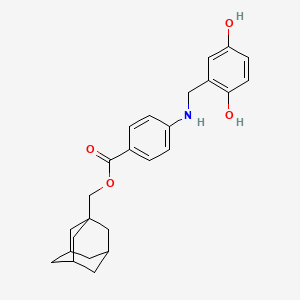 molecular formula C25H29NO4 B1680246 NSC689857 CAS No. 241127-79-7