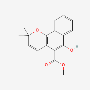 molecular formula C17H16O4 B1680248 Mollugin CAS No. 55481-88-4