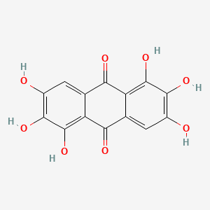molecular formula C14H8O8 B1680268 Rufigallol CAS No. 82-12-2
