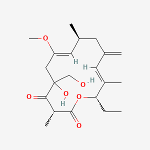 molecular formula C21H32O6 B1680281 Rustmicin CAS No. 100227-57-4