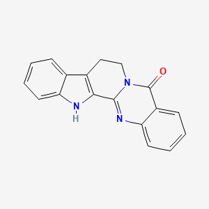 molecular formula C18H13N3O B1680285 Rutaecarpine CAS No. 84-26-4