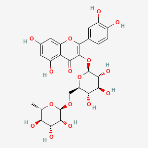 molecular formula C27H30O16 B1680289 Rutin CAS No. 153-18-4