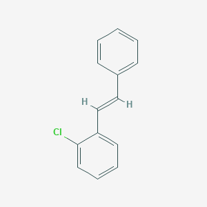 molecular formula C14H11Cl B168030 o-Chlorostilbene CAS No. 1657-52-9