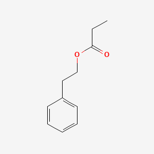 molecular formula C11H14O2 B1680303 2-Phenylethyl propionate CAS No. 122-70-3