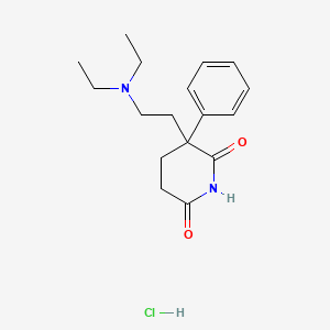 molecular formula C17H25ClN2O2 B1680307 Phenglutarimide hydrochloride CAS No. 1674-96-0