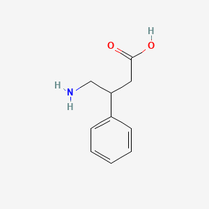 molecular formula C10H13NO2 B1680308 Phenibut CAS No. 1078-21-3