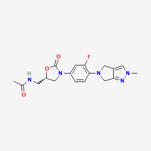 molecular formula C18H20FN5O3 B1680338 Unii-Y4N7W2yxf4 CAS No. 474016-05-2