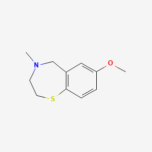 molecular formula C11H15NOS B1680359 S107 CAS No. 927871-76-9