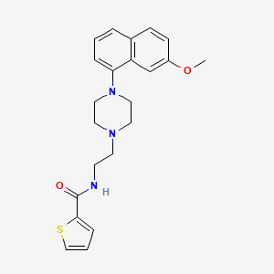 molecular formula C22H25N3O2S B1680369 S-14671 CAS No. 135722-27-9